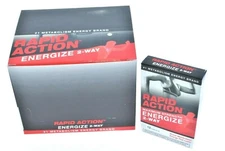 Rapid Action Energize 2 Way 12 Packets of 12 Tablets each - TOTAL 144 