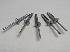 3/16 X 0.187 TO 0.375 GRIP TRI-FOLD ALUMINUM DOME HEAD EXPLODING ( 50 ) RIVETS*