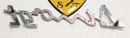 Ferrari 246 Dino GT Rear Body Panel Badge Emblem_Brass_MOTIF_20042909_GENUINE - Picture 5 of 6
