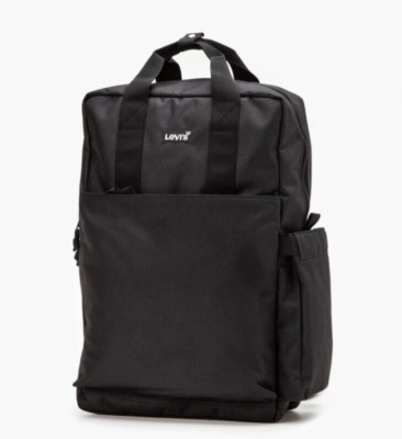 Levi's Backpack  L-Pack Large Black Polyester New  D77290001