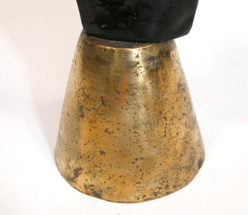 Judaica Bronze Bust 1940s - Picture 4 of 12