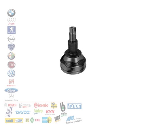 KIT GIUNTO OMOCINETICO ALFA ROMEO 159 BRERA SPIDER 1.9 2.0 2.2 3.2 JTS JTDM 16V - Foto 2 di 4