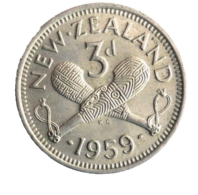 1959 New Zealand Coins
