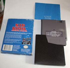 Kid Kool NES Nintendo Complete in Box Authentic  RARE!
