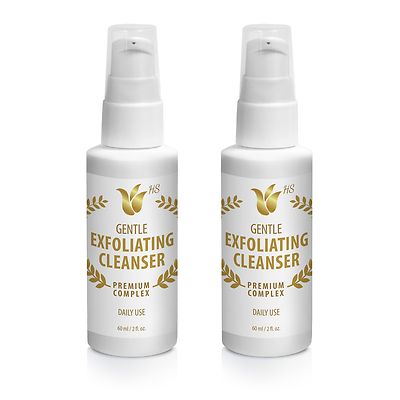 Eye Cream Dark Circles - Gentle Exfoliating Cleanser 60ml - Reduces Acne 2B
