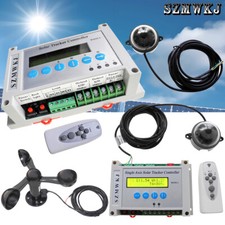 Regolatore LCD Solar Tracker con sensore vento fai da te pannello solare sistema di tracciamento kit
