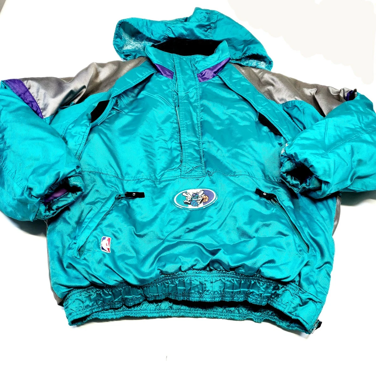 Charlotte hornets starter jacket xl hotsell