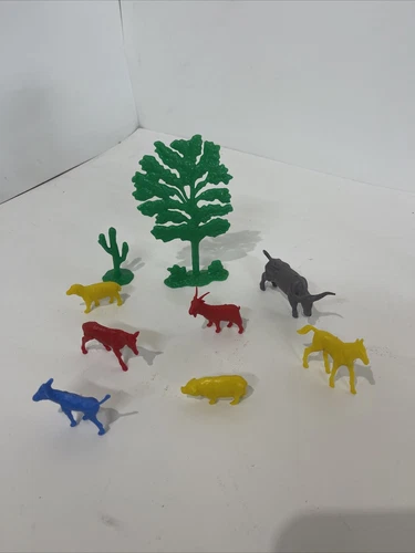 MARX BAR M RANCH ANIMALS AND TREES