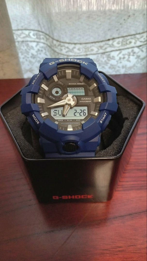 Casio G-shock GA-700-2A Analog / Digital (4400 | eBay