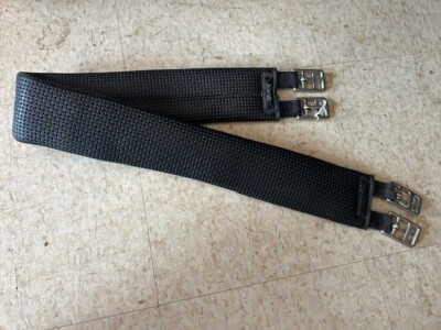 WINTEC Black English GIRTH VGC* 41'' Roller Buckles