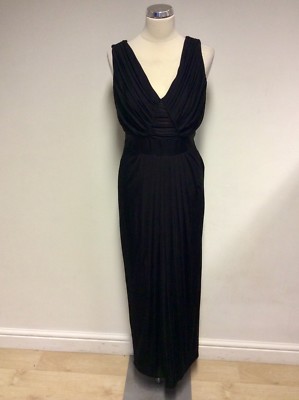 BNWT KOOKAI BLACK LONG EVENING/ OCCASION DRESS SIZE 2 UK 10/12 | eBay