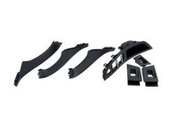 Set TüRgriff Garnitur Knopf Fenster Schwarz BMW SéRie 5 F10/F11 51417225851