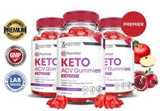 Premier Keto Extreme ACV Gummies 2000MG Apple Cider Vinegar 180 Gummys