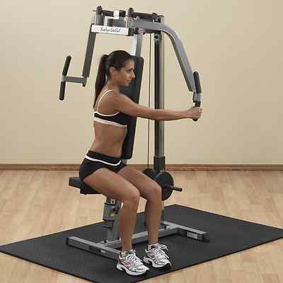 Butterfly mit Scheibenaufnahme von BODY-SOLID Brust & Rückentrainer 