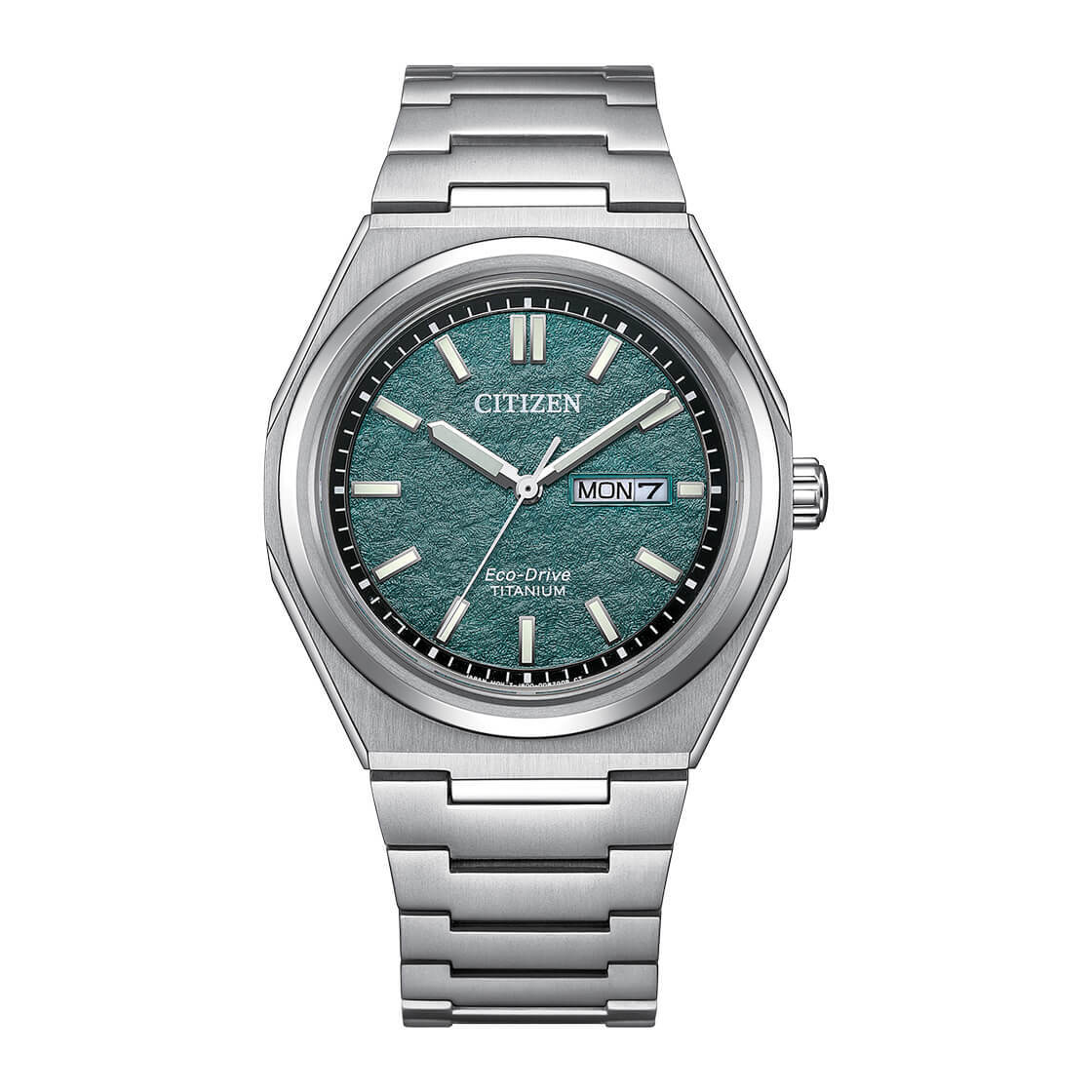 Citizen AW0130-85X Eco-Drive Super Titanium Sapphire Green Dial
