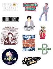 Benson Boone Sticker Pack