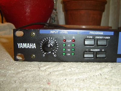 Yamaha REV500, Digital Reverberator, Reverb, FX, Vintage Rack | eBay