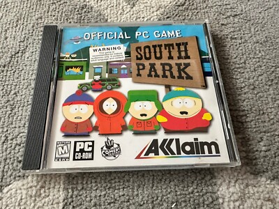 1999 Comedy Central South Park Official PC Game CD-ROM Acclaim Complete