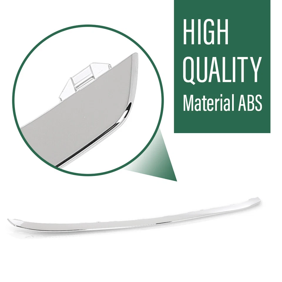 Front Bumper Grille Molding Fit For 2014-2016 Mercedes-Benz E250 E300 E350 E400 - Imagem 4 de 4