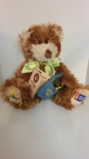 Boyds Bear American Cancer Society 7" Plush Teddy Daffodil Days 2009 Carrie Hope