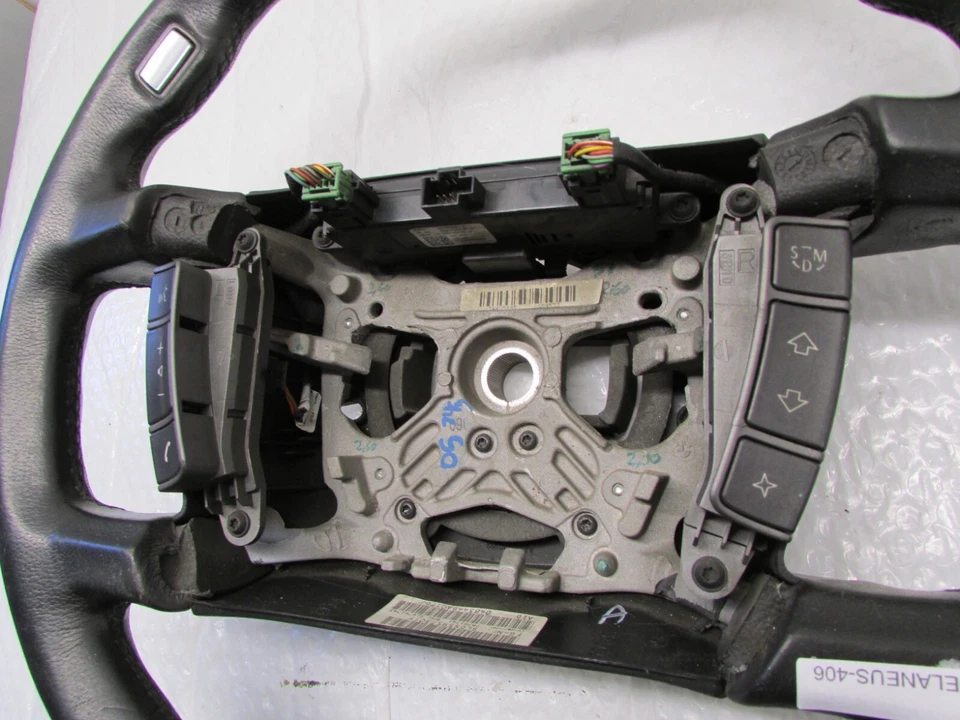 BMW 745I 745LI 760I 760LI 2003-2005 rueda de dirección negra OEM SL6761743 Foto 3 de 4