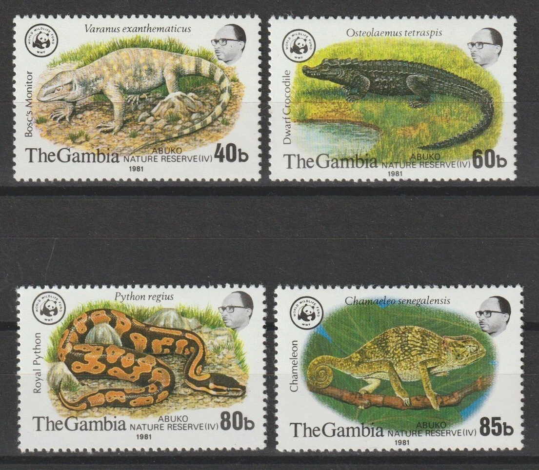 World Wildlife Fund (WWF) Gambian Stamps (1965-Now) for sale | eBay