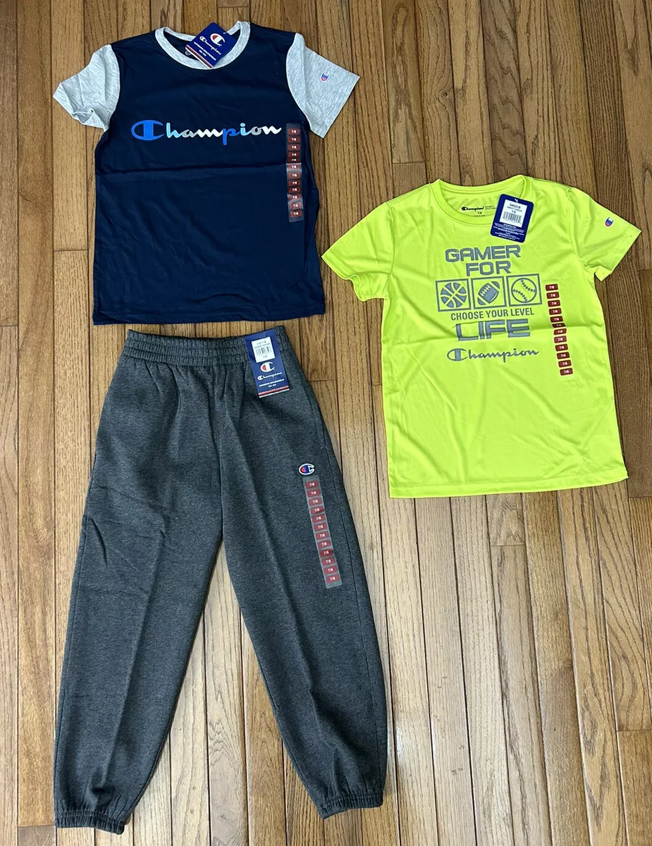 boys champion tshirts