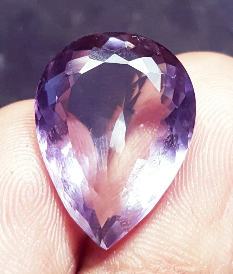 100% Natural Rose DE France Amethyst VVS1 Certified Loose Gemstone 10.30+ Ct - Image 2 of 4