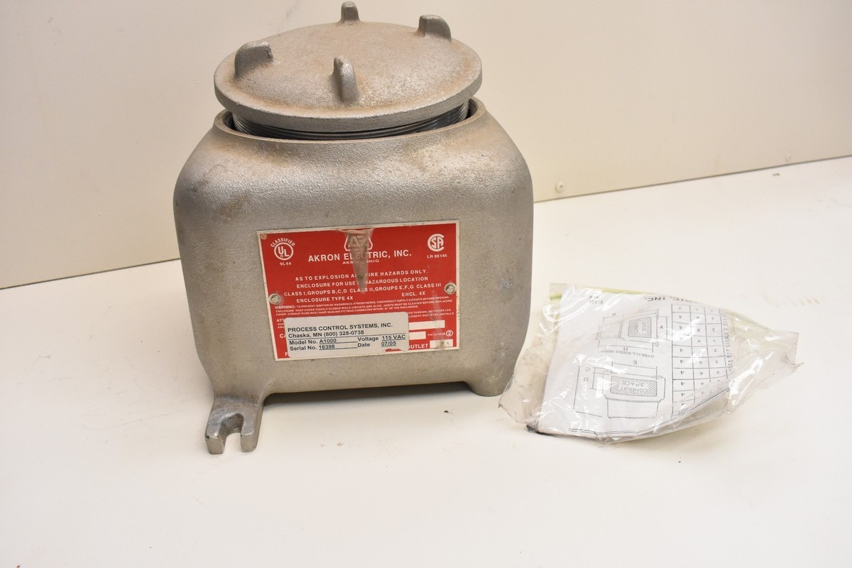 hal/A1000-10/ Akron Electric Inc. A1000 Enclosure for Haz. Location Type