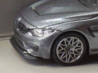 Minichamps Bmw M4 Gts 2016 Grau Metallic, Graue Felgen - 870 027104 - 1:87