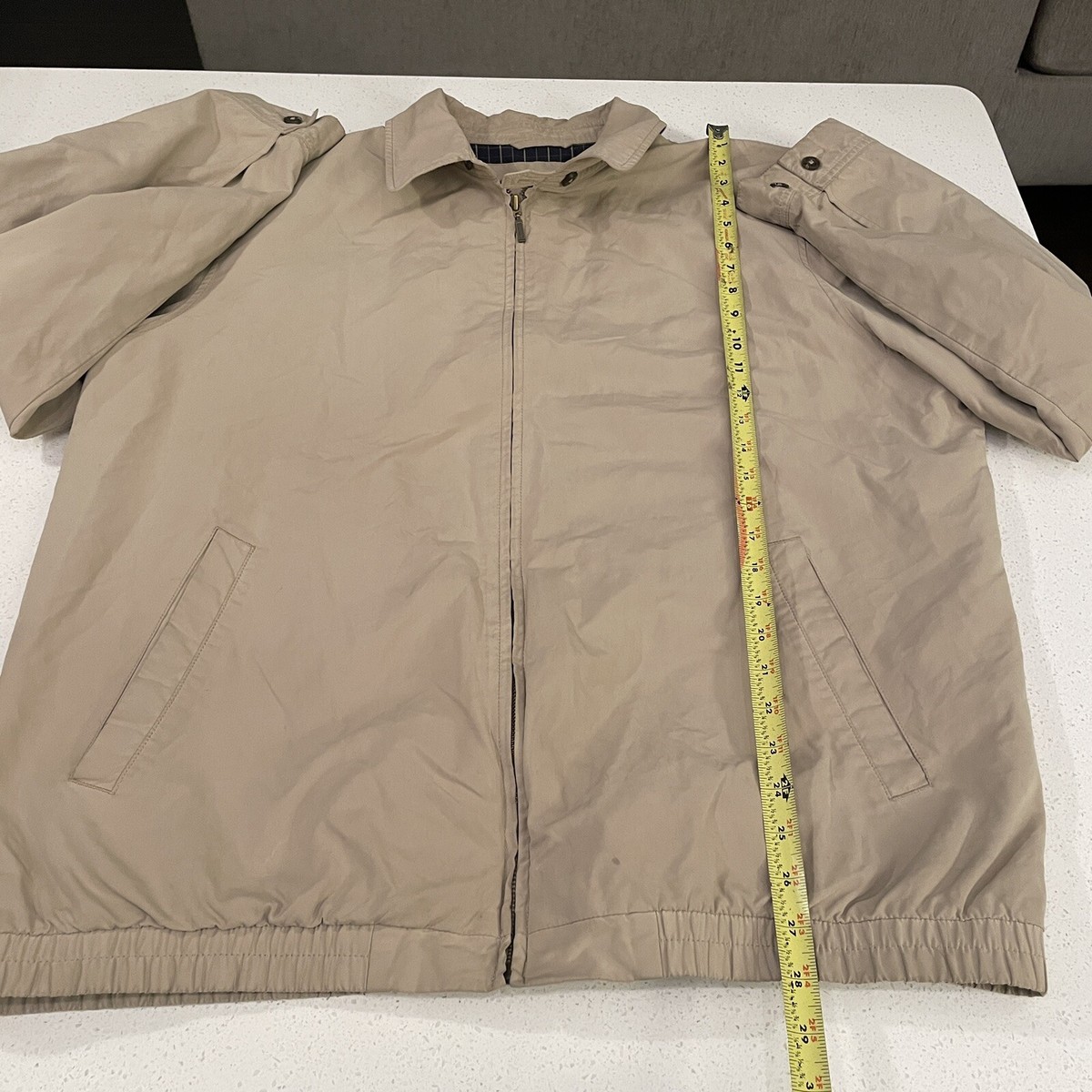 美品80's LL bean storm coat XL L.L.BEAN 80s storm coat vintage stain color beige Used