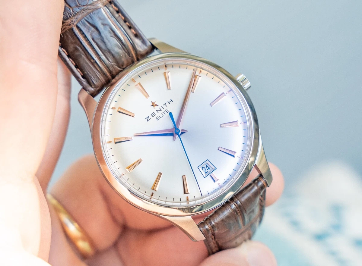 2013 Zenith Elite Stainless Steel Captain Central Second 03.2020.
