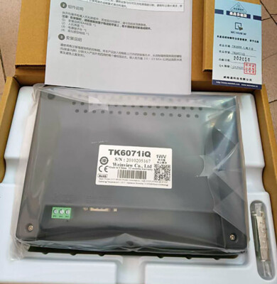 1PC New WEINVIEW TK6070iQ 7'' HMI Touch Screen Operator Interface Panel