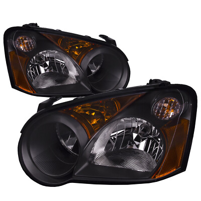 #ad #ad Headlights Set Halogen Black CAPA For 2005 Subaru Impreza Sedan RS WRX STi $482.39