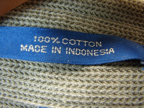 G H Bass Co Men Gray Shirt Long Sleeve Collar Size 16.5 32/33 - Picture 2 of 5