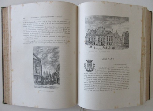 EMILE HUET PROMENADES PITTORESQUE EN LOIRET 1899 EO 438 ILLUS. DE PIGELET 450 ex - Picture 12 of 12