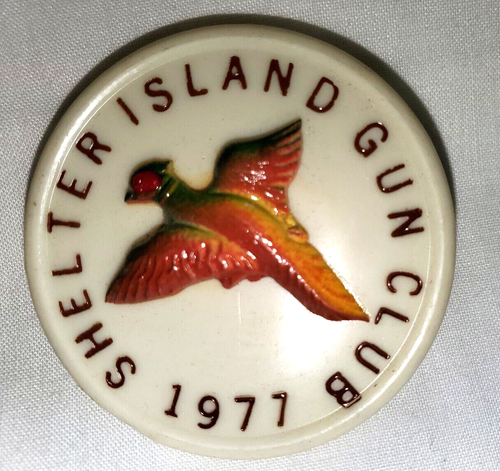Spilla Da Pesca Central Conn Striper Club Meriden CT – Vintage Scelta Dell'Anno Pinback - 2