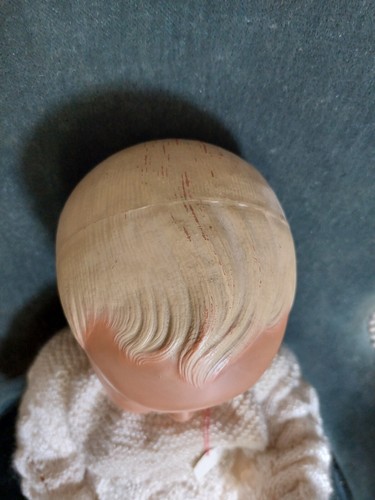 Ancien baigneur Petitcollin 55 Helios cheveux blond celluloïd - Photo 2/18