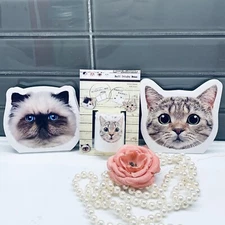 Cat Lover Memo Pad & Stickers Rolls Memo