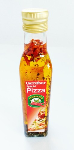Pizza Öl mit Chili & Kräutern aus Frankreich 250ml scharfes Chili Pizza Würz-Öl - Bild 1 von 2