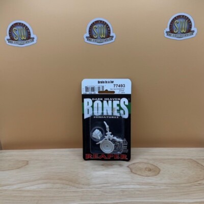 Reaper Miniatures Brain In A Jar 77493 Bones Black Dark Heaven Legends Neu in OVP