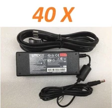 Lot of (40) LITEON Delta AC Power Adapter 12v 3a Input 110V- 240V 5.5mm plug