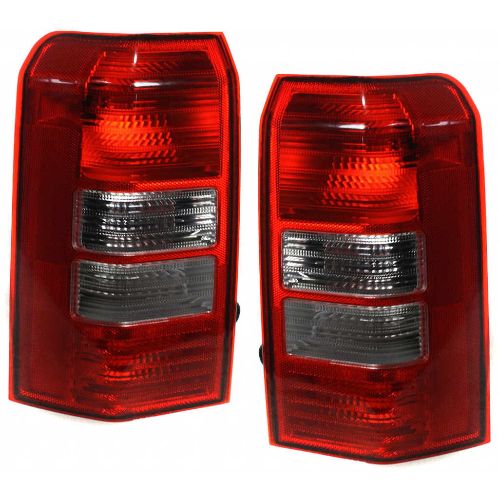 Fits 20082014 Jeep Patriot Tail Light Driver and Passenger Side Pair