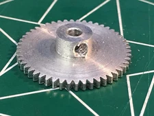 Mid America 3/32 axle 64 Pitch 51 Tooth Aluminum Drag Spur Gear 
