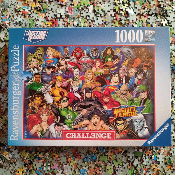 Puzzle - Dc Comics Challange - 1000 Teile, Ravensburger (16884)-image