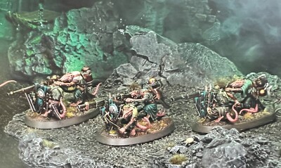 Warhammer Age of Sigmar Skaven Warplock Jezzails x3 AoS