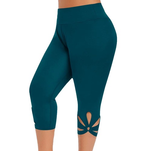 Women High Waist Yoga Pants ummy Control Workout Running Yoga Leggings Trousers - Picture 46 of 60
