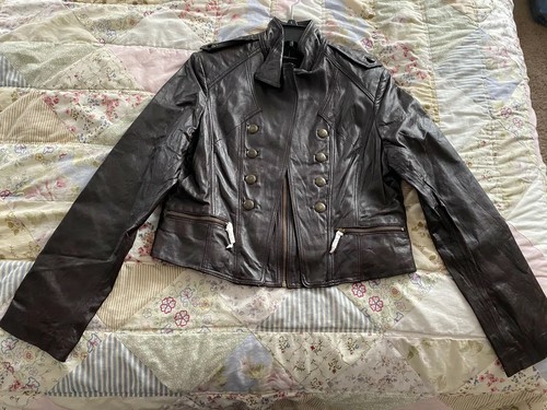Genuine Leather Jacket Large Nwots | eBay
