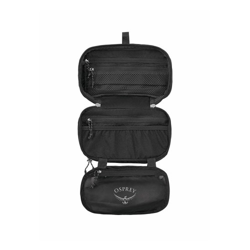 Osprey Ultralight Zip Organizer Hanging Toiletry Kit - Black - Picture 2 of 2