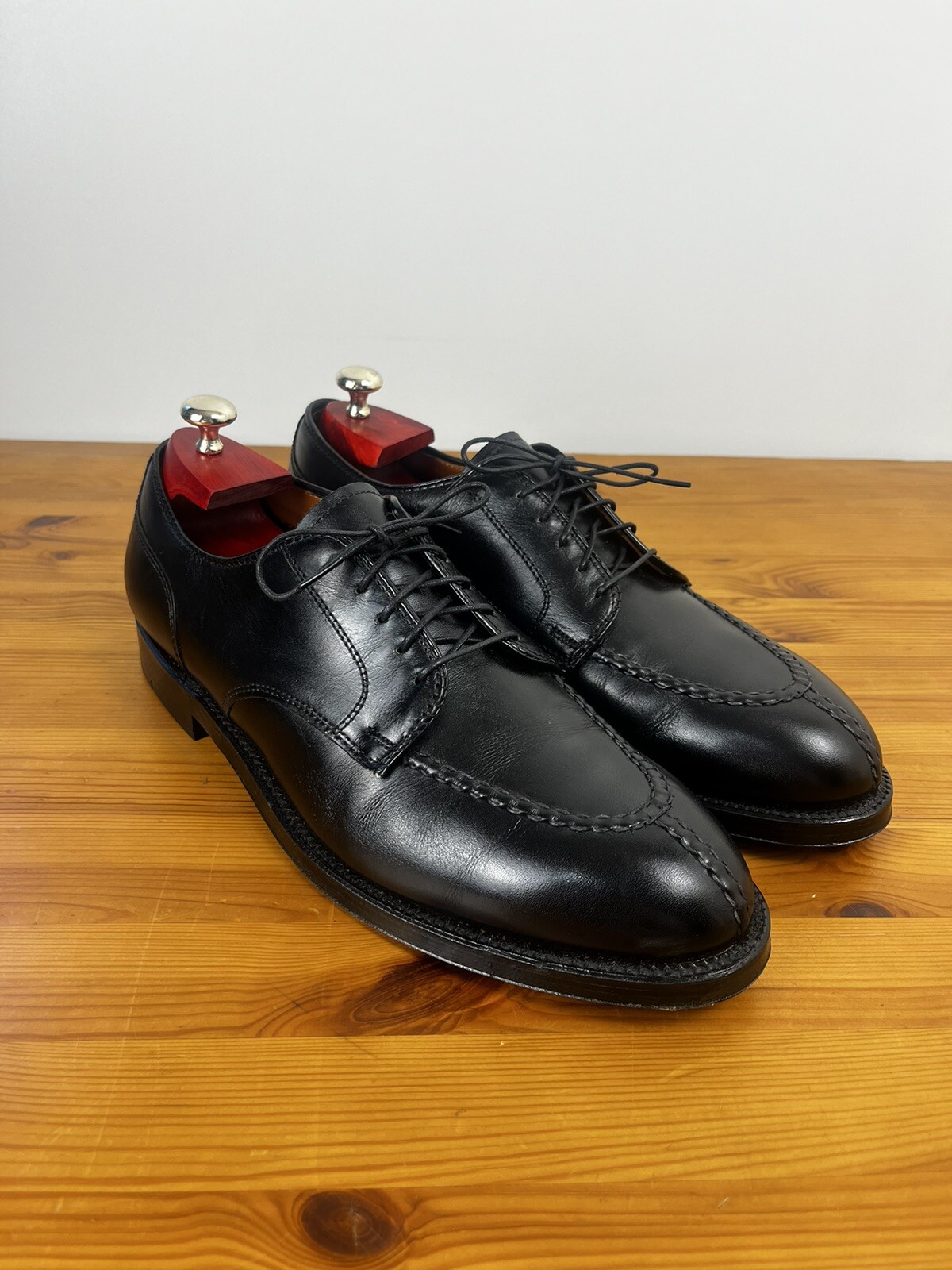 Alden 961 Black Calfskin Norwegian Front Blucher | Alden Model Project